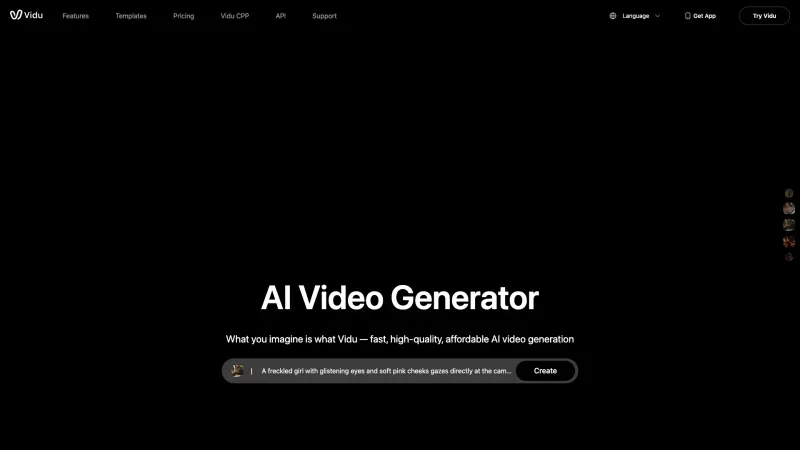 Vidu screenshot